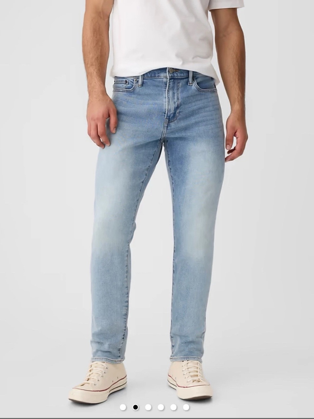 BRAND NEW Gap Jeans, Gapflex Soft Wear Slim size 40 x 32  “Light Wash” Style